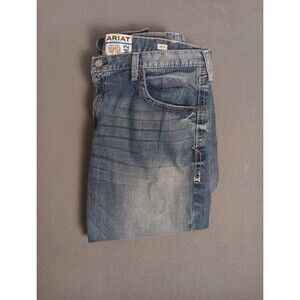 Ariat M2 Relaxed Boot Jeans Cowboy Rancher Work Men’s 38 x 32 Whiskered